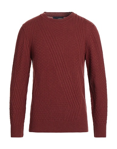 LARDINI プルオーバー ブリック ウール 90% / カシミヤ 10%