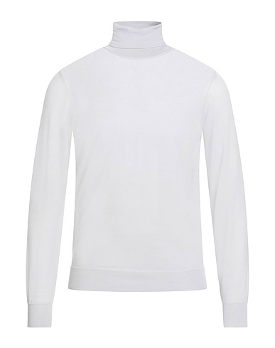 DRUMOHR Polo neck MODERN GRIGIO CHIARO 100% Super 140s Wool