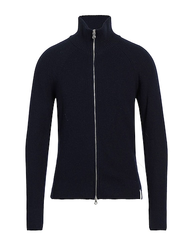 BROOKSFIELD Cardigan Navy blue 35% Polyamide, 30% Viscose, 30% Wool, 5% Cashmere