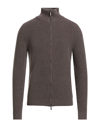 GENTRYPORTOFINO Cardigan Khaki 70% Virgin Wool, 30% Cashmere