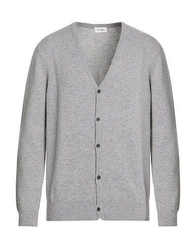 AMERICAN VINTAGE Cardigan Light grey 100% Merino Wool