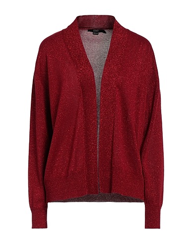 SEVENTY VENEZIA Cardigan Brick red 86% Viscose, 14% Polyester