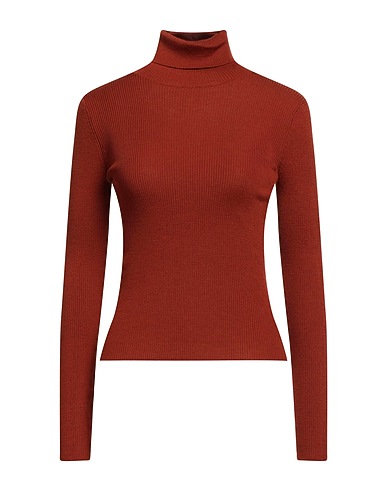 PINKO Polo neck Tan 100% Wool