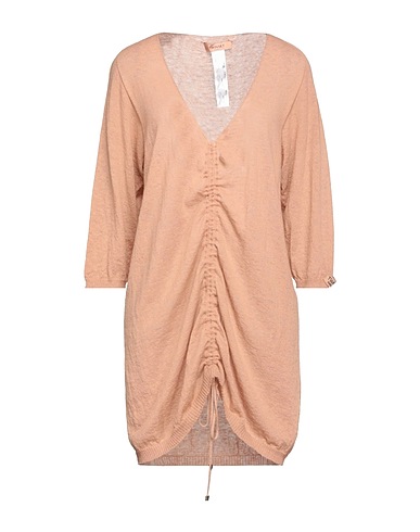 TWINSET Sweater Light brown 50% Polyamide, 40% Alpaca wool, 10% Wool