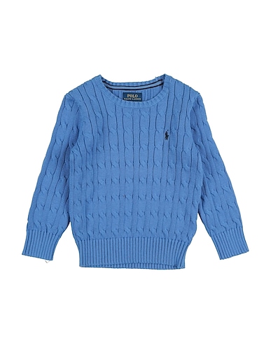 POLO RALPH LAUREN Pullover CABLE-KNIT COTTON SWEATER
BLU CHIARO 100% Baumwolle