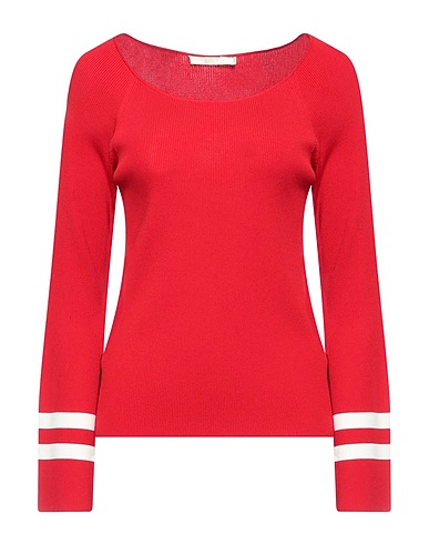 SEVENTY VENEZIA Jumper Red 65% Viscose, 35% Polyamide