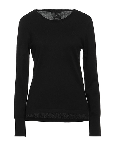 ARMANI EXCHANGE Jumper Black 95% Cotton, 5% Cashmere, Polyamide, Elastane