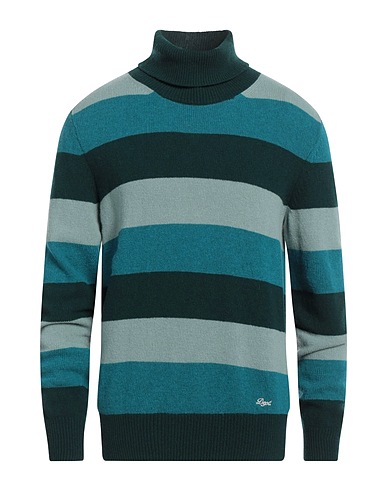 DEPARTMENT 5 Polo neck Dark green 100% Virgin Wool