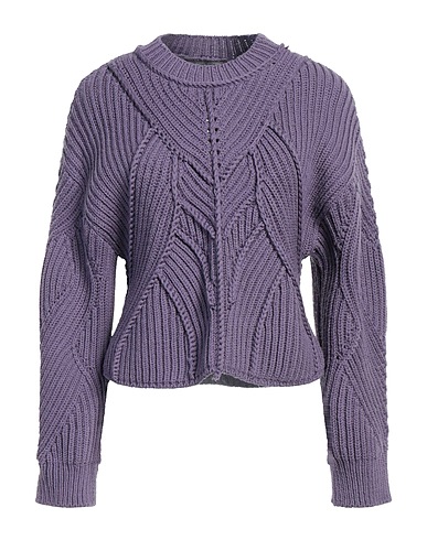 ALBERTA FERRETTI Sweater Lilac 100% Virgin Wool