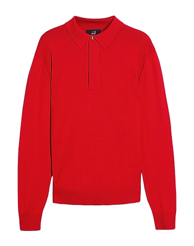 DUNHILL Sweater Red 100% Wool