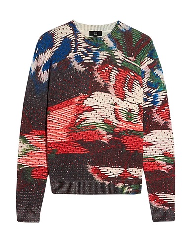 DUNHILL Jumper Charcoal 100% Wool