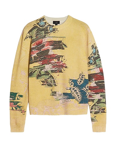 DUNHILL Sweater Yellow 100% Wool
