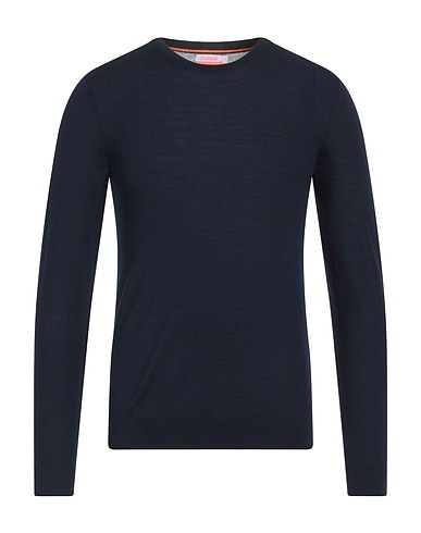 SUN 68 Pullover Blu notte 100% Lana Merino
