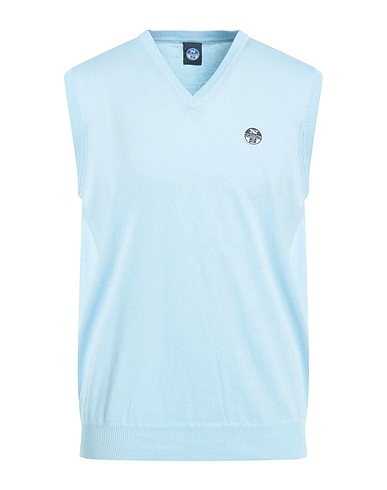 NORTH SAILS Maglia Gilet Celeste 100% Cotone