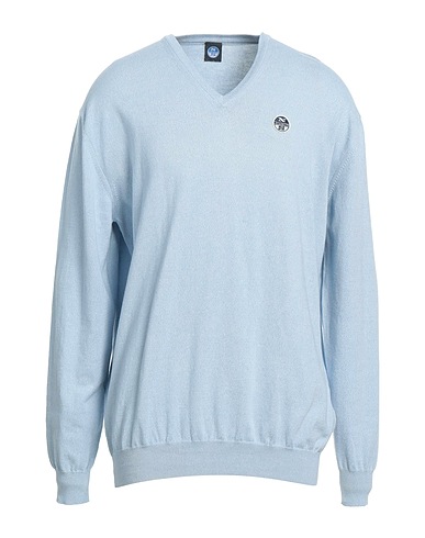 NORTH SAILS Sweater Sky blue 100% Cotton
