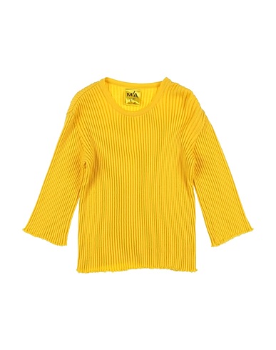 M'A KIDS Pullover Gelb 100% Wolle