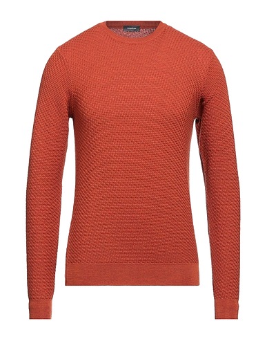 ROSSOPURO Jumper Rust 100% Wool