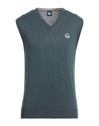 NORTH SAILS Pullover Blaugrau 100% Baumwolle