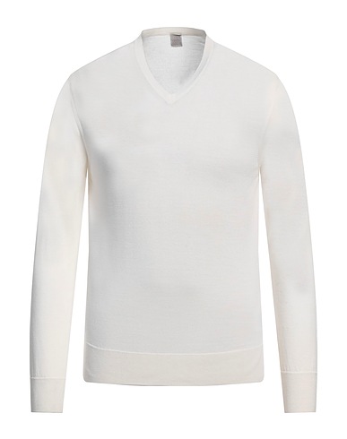 ELEVENTY Sweater Cream 70% Wool, 30% Silk