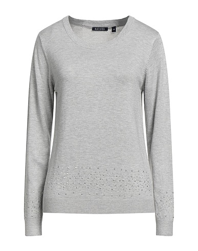 BLUE SEVEN Pullover Hellgrau 80% Viskose, 20% Polyamid