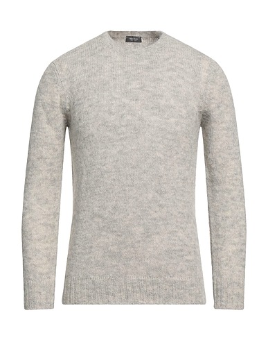 ROSSOPURO Jumper Light grey 35% Baby llama wool, 30% Polyamide, 25% Alpaca wool, 10% Merino Wool
