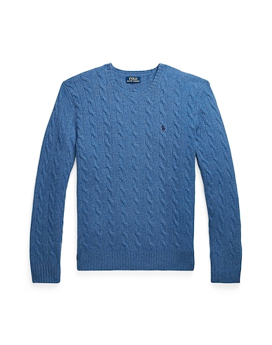 POLO RALPH LAUREN Pullover CABLE-KNIT WOOL-CASHMERE SWEATER
90% Laine, 10% Cachemire