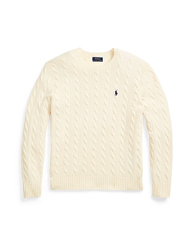 POLO RALPH LAUREN Jumper CABLE-KNIT WOOL-CASHMERE SWEATER
90% Wool, 10% Cashmere