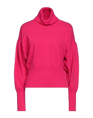 EMMA & GAIA RED Polo neck Fuchsia 60% Wool, 30% Polyamide, 10% Cashmere