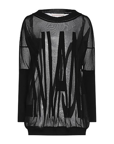 LIVIANA CONTI Pullover Nero 70% Poliammide, 30% Poliestere