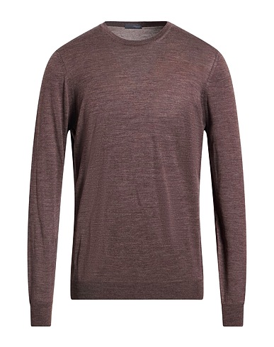 DRUMOHR Pullover MODERN Nocciola 100% Super 140s Lana