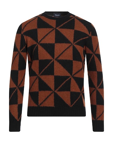 DRUMOHR Jumper Black 100% Lambswool