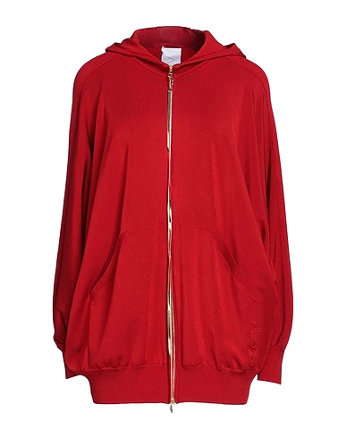 AZ FACTORY Cardigan Red 83% Viscose, 15% Nylon, 2% Elastane