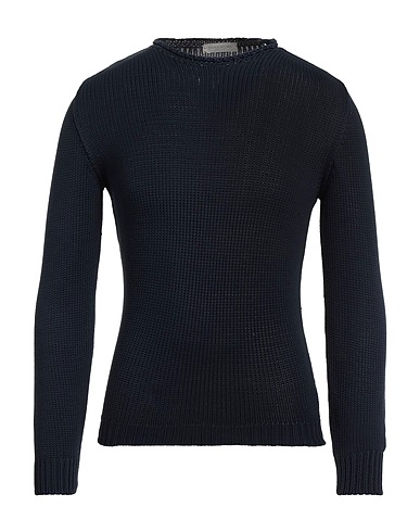 ROSSOPURO Pullover Blu notte 100% Cotone