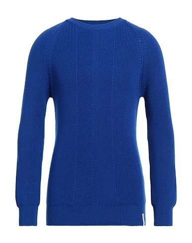 BROOKSFIELD Pullover BLU 100% Laine vierge