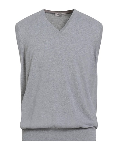 LA FILERIA Jumper Grey 100% Cotton