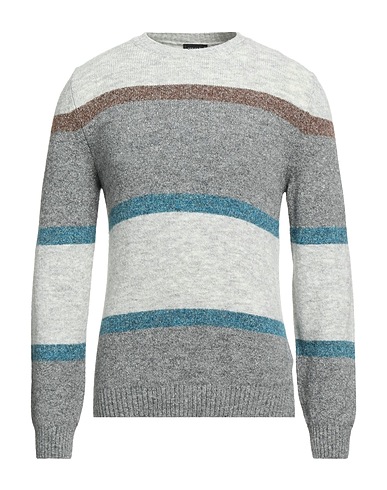 HERITAGE Pullover Grigio chiaro 30% Acrilico, 29% Poliammide, 16% Cotone, 13% Lana, 12% Altre Fibre