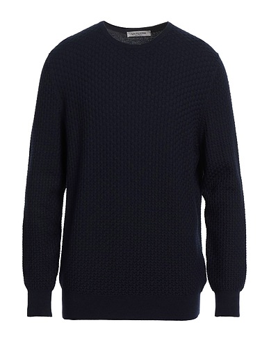 LA FILERIA Sweaters BLU NOTTE 100% Virgin Wool