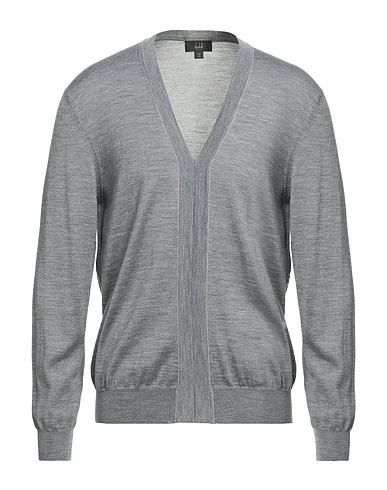 DUNHILL Jumper Grey 35% Cashmere, 35% Merino Wool, 30% Mulberry silk