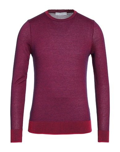 VNECK Pullover Fucsia 100% Cotone