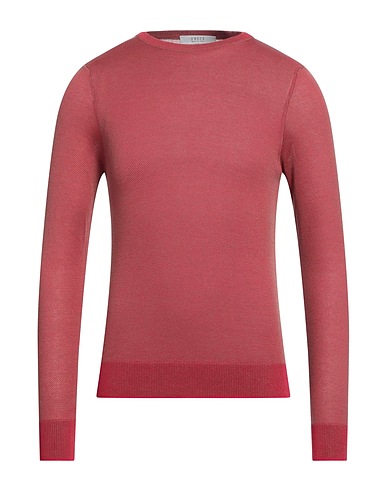 VNECK Pullover Marrone 100% Cotone