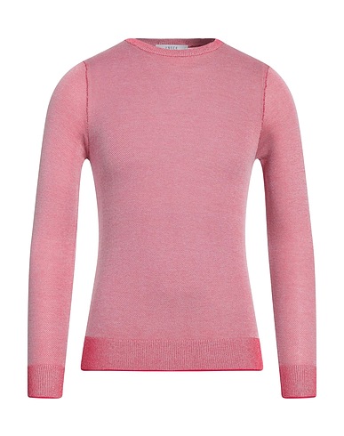 VNECK Pullover Rosso 100% Cotone