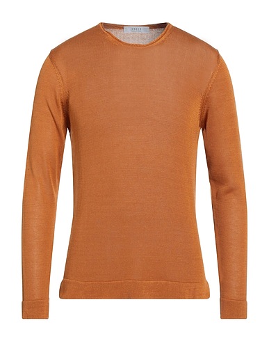 VNECK Jumper Camel 100% Cotton