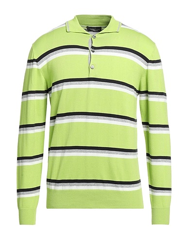 CC COLLECTION CORNELIANI Pullover Verde chiaro 100% Cotone