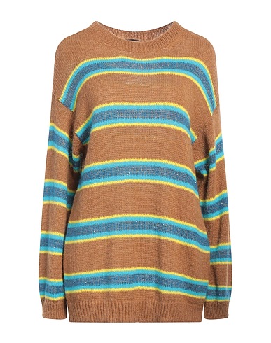 ACTITUDE by TWINSET Sweater Camel 41% Acrylic, 32% Polyamide, 17% Alpaca wool, 8% Polyester, 2% Mohair wool