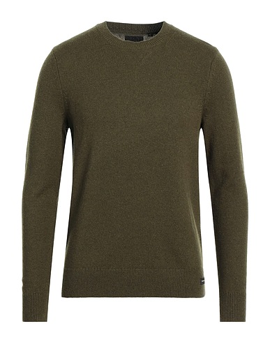SUPERDRY Pullover Militärgrün 80% Wolle, 20% Nylon