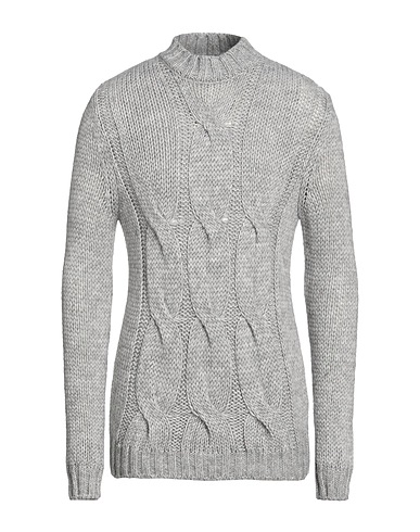 HERITAGE Jumper Light grey 60% Acrylic, 15% Alpaca wool, 15% Wool, 10% Viscose