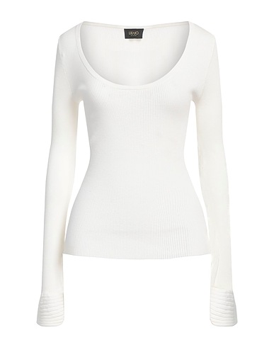 LIU •JO Pullover Bianco 62% Viscosa, 38% Poliestere