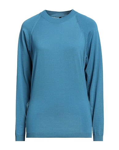 SARA LANZI Sweater Deep teal 94% Merino Wool, 6% Polyester