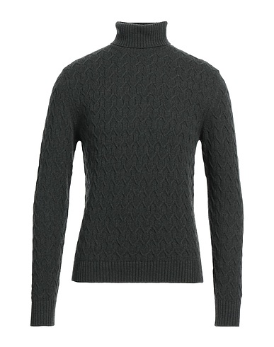 HERITAGE Dolcevita Verde scuro 90% Lana Vergine, 10% Cachemire