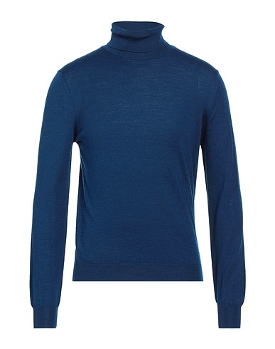 HERITAGE Col roulé Bleu 50% Laine mérinos, 50% Acrylique